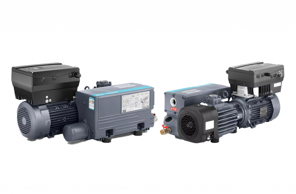 Bombas de vacío de paletas rotativas selladas con aceite GVS VSD+ Atlas Copco.