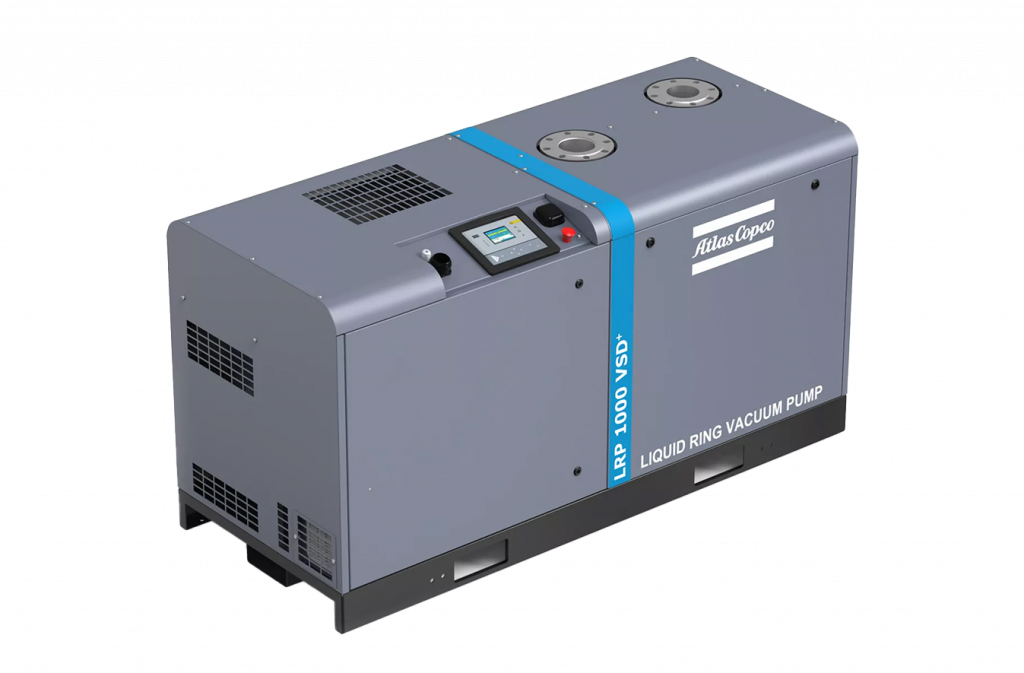 Bombas de vacío de anillo líquido inteligentes LRP VSD+ Atlas Copco.